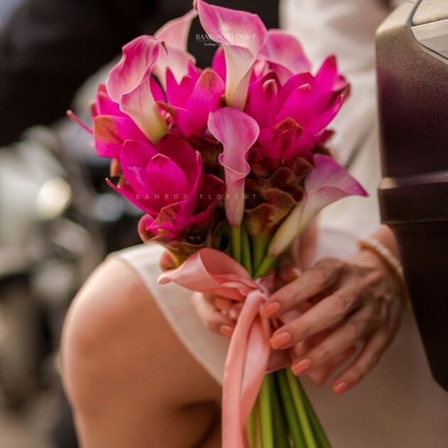 Purple Perfect Bridal Bouquet